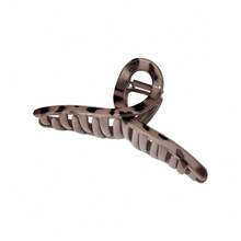 超大豹纹发夹，时尚百搭，2024 年新款时尚发夹发饰动物发夹，校园用品，学院秋季配饰秋冬度假装女士