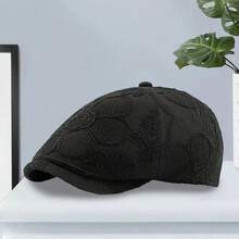 Women Beret Hats - 黑色 - 查看 5
