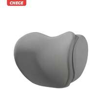 1 件汽车颈部和头枕枕，符合人体工程学的驾驶员座椅腰部支撑垫，舒适的汽车颈部保护器