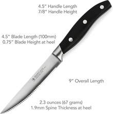 Henckels Forged Contour 8-Pc Steak Knife Set - Black - Black - View 6