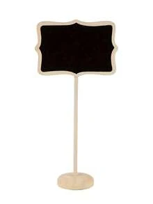 6 Stücke Mini Kreidetafel mit Ständer, Nachrichtentafel, kleine Zeichentafel, Holz Kreidetafel für Hochzeiten, Geburtstagsfeiern, Tischnummern, Speiseschilder, Veranstaltungsdekoration - Verschiedenfarbig - Übersicht 9