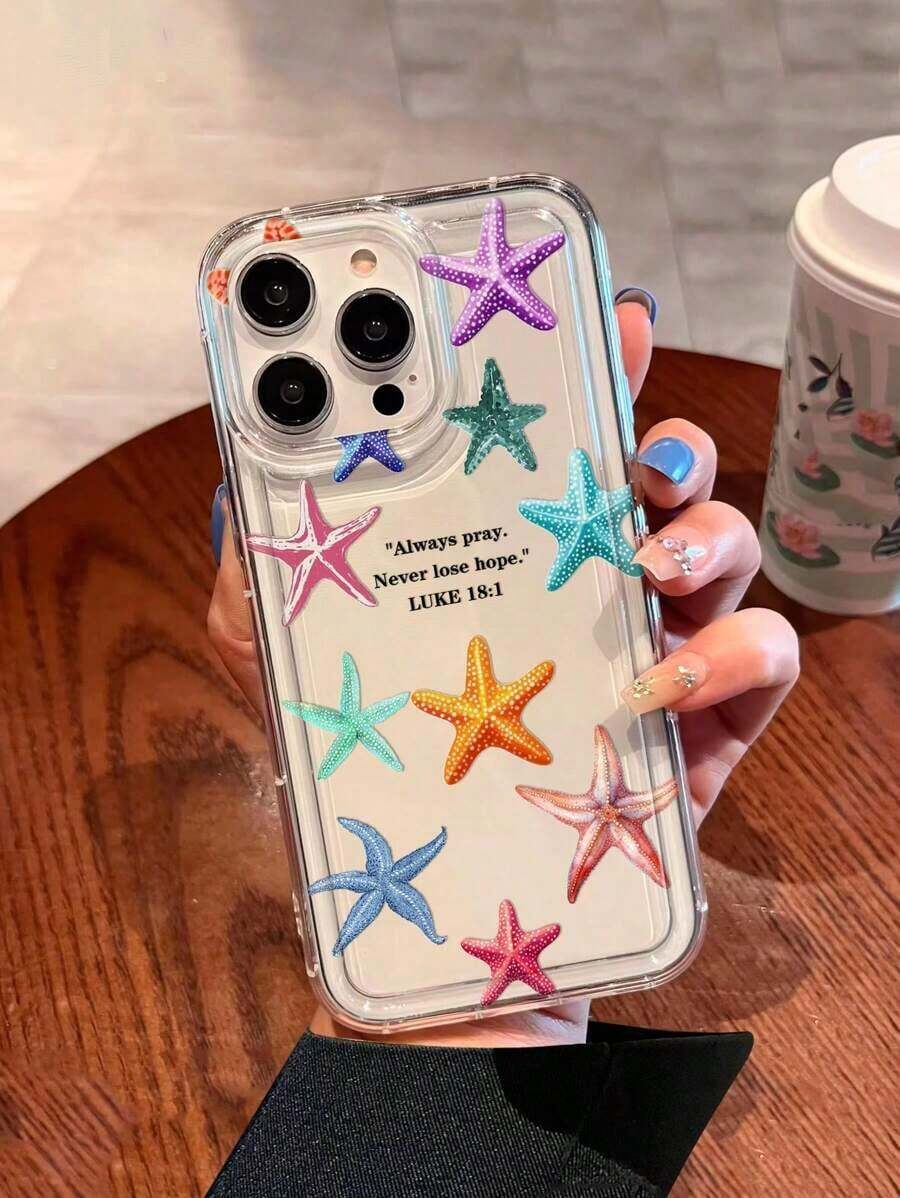 Funda para teléfono 1 pieza Compatible con impresión estilo océano Compatible con 16/11/12/13/14/15/15pro/15 Plus/15 Promax/ X/Xs/ 11pro/12pro/13pro/14pro/ 11promax/12promax/13promax/14promax/14plus/16Pro/16plus/16promax S22/S23/S24 - Multicolor 3 - Ver 1
