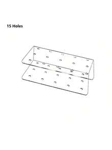 1 pièce/2pcs Support pour sucettes de gâteau, support à sucettes en acrylique, présentoir transparent pour sucettes de gâteau, support à sucettes de bonbons 12/15 trous - Taille unique - Voir 11