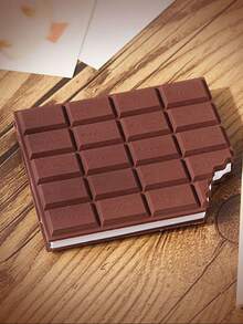 1 Set Chocolate Themed Stationery Gift Set With Notepad, Ballpoint Pen, Eraser, Back To School Supplies