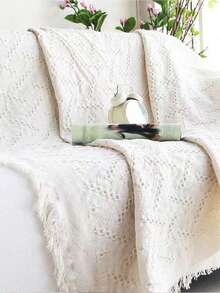 1pc Nordic Minimalist Pattern Outdoor Picnic Mat, Camping Rug, Portable Ground Mat, Lawn Mat, Hanging Blanket, Multifunctional Tablecloth, RV/Camper Cover, Sofa Throw, Nap Blanket, Anti-Cat Scratch, Reversible, 4-Season Sofa Slipcover - Multicolor - View 5