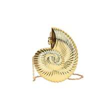 GLITTER Women's Seashell Bag Metallic Fancy Evening Bags Party Crossbody Handbag  One Size-0029 - 如圖 - 查看 1