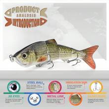 1 件 135 毫米仿真鱼饵，适用于海钓，硬饵渔具，适用于 ABS 钓鱼 - 彩色 - 查看 4