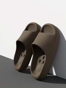 شبشب حمام أحادي اللون ذو قاعدة ناعمة ،جاف بسرعة ، للارتداء والانزلاق ، مريح للاستخدام المنزلي مانع للانزلاق