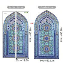 SURELIFE 1 tấm giấy dán tường nghệ thuật khảm mosaic Hồi giáo cổ điển, thích hợp cho tủ, cửa tủ quần áo, phòng ngủ, phòng khách và các không gian trang trí nhà khác, giấy dán tường tự dính chống thấm nước, decal dán tường, trang trí phòng, trang trí tường, trang trí nhà bếp và phòng khách. - Nhiều màu - Xem 15