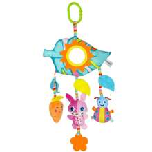 Infant Hanging Cute Animal Rattle Soothe Car Plush Toys - Rabbit, Bee, Cloud, Star
