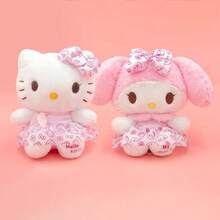 Muñeco de peluche de la Serie de burbujas sentada de  Familia , juguete ornamental de dibujos animados creativos, se puede usar como regalo para fiestas - Hola Kitty - Ver 4