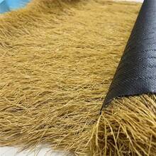 Flame Resistant Artificial Thatched Grass Roll - PE Synthetic Grass With Rubber Backing, Weather-Resistant And UV-Resistant, Suitable For Tiki Bar, Patio, Garden, Easter And Western Party Decoration - Realistic Mexican Palapa Roofing Material, Fencing, Outdoor Thatch Material, Gazebo Roofing, Tropical Style Decor, Durable PE Material - Yellow - View 11