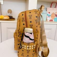 2025 New Minimalist Leather Backpack For Women, Large Capacity College Student Backpack, Fashionable & Versatile, School Backpack