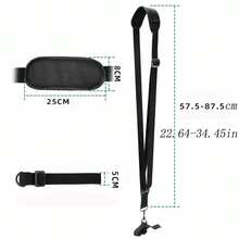 1pc Adjustable Shoulder Strap For Lawn Mower, Backpack Trimmer, Side Mounted Trimmer Carry Strap - Multicolor - View 6