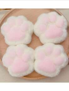 1pc Silicone Cat Paw Toys, Grape Texture, Slow Rebound, Durable, Stress Relieving For Children/Adults To Play With, Perfect For Children/Adults, Holiday/Halloween/Christmas Gifts, Available In Green, Purple, Orange, Blue, Pink