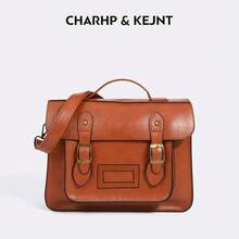 CHARHP&KEJNT Rucksack Britischer Stil Retro Handtasche College-Stil Damen Umhängetasche