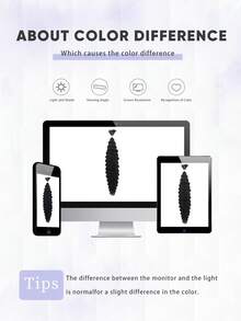 22英寸黑色柔软海洋波浪钩针编织假发，深波浪扭辫钩针编织接发，卷曲编织假发，多色合成耐热假发，1包长波浪水波纹辫子，女士合成钩针编织假发，适合日常、派对、角色扮演、节日等场合。 - 彩色 - 查看 10