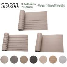1 Roll 3D Visual Wood Grain Textured Mosaic Peel And Stick Wall Paper Board, Multi-Color DIY Combination, Easy To Tear And Stick, Suitable For Commercial Spaces, Bedroom, Living Room Wall Decor