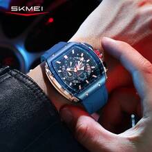 SKMEI Business Men'S Watch Exquisite Hollow Strap Ladies Quartz Watch Automatic Date Women'S Watch Men'S And Women'S Watch Sports Watch Men'S Gift Women'S Gift - 黑色 - 查看 4