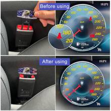 Universal Car Seat Belt Buckle Booster (2-Pack)   Seat Belt Extension Buckles With Child Seat Extender Insert And Pet Seat Insert - Easier Buckling -Reinforced Protective Layer. An Exquisite Gift.