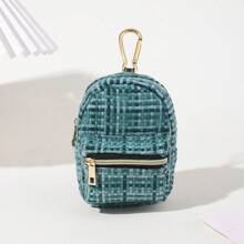 包袋 > 包袋配件 > 包袋挂件 时尚小书包挂件 可爱零钱包 挂钩钥匙包 迷你卡包收纳挂袋 返校用品