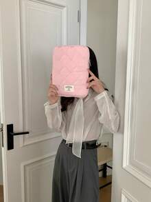 蝴蝶结笔记本电脑内袋适用于 iPad/ 10/11 英寸、13/14 英寸、15/15.6 英寸，可爱笔记本电脑包 - 彩色 - 查看 8