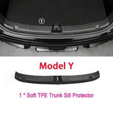 Rear Trunk Bumper Protector Guard For  Juniper Launch Accessories 2025 2024 Trunk Threshold Sill Cover Mat Plate