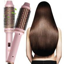 UKLISS Thermal Brush Blowout, 1.5 Inch Heated Round Brush, Heated Curling Brush For Curls & Volume, Negative Ion, Two Settings, Rose Gold,Gifts For Men Women Gift Ideas Unique Gifts Top Cool Gifts Gifts For Her Gift Sets - US A Type Plug(110-127V) - View 12