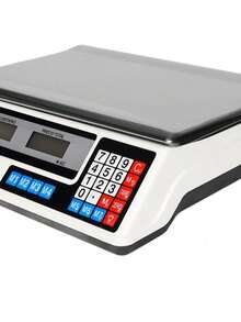 Bascula Comercial Digital 40kg - Blanco - Ver 7