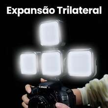 ZB01 Photography Mobile Fill Light Outdoor Shooting Soft Light Mini Portable - 黑色 - 查看 4