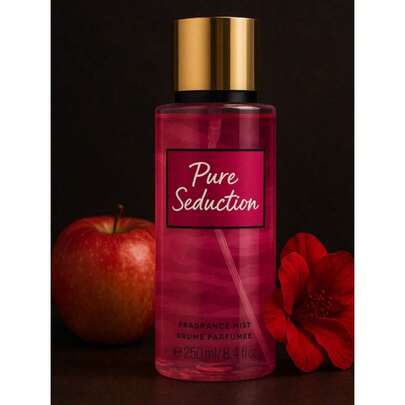 Body Mist Pure Seduction 250ml Fragancia Dulce y Seductora Larga Duración Aroma Femenino Spray Corporal Perfume Bruma Body Splash Fresh Belleza Presentación Premium Cosmética Uso Diario Piel