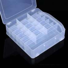 Nail Polish Tissue Box With 30 /48 Adjustable Compartments, Double-Sided Nail Polish Rack For Storage And Display, Acrylic Nail Polish Double-Door Display And Storage Box With Large Capacity, Wall-Mounted And Portable Shelves, Transparent Plastic Storage Rack That Can Be Hung On The Wall. Nail Salon, Home Nail Polish Storage Box. - Multicolor - View 5