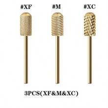 1/3 件套指甲抛光钻头、指甲钻头、指甲抛光清洁刷、丙烯酸凝胶修脚液、指甲抛光工具、美甲修脚修甲工具