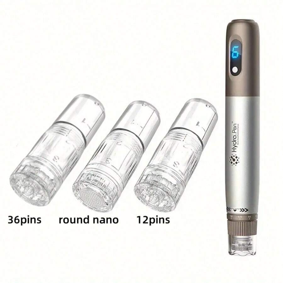 15Pcs Dr.Pen Hydra H3 Cartridges 12 36 Pins Round Nano Disposable Replacement Accessories Cartridges Adjustable Microneedleing Skin Care - 15pcs round nano - 查看 1