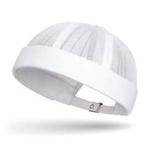 1 pièce Casquette sans bord aérée en maille pour hommes et femmes - Légère et confortable