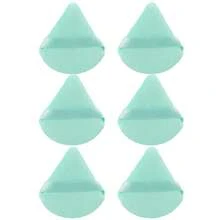 6個/10個/60個 三角形粉撲，適用於定妝粉、散粉和壓粉，柔軟天鵝絨面部與眼妝化妝海綿塗抹器 - 彩色 - 查看 17