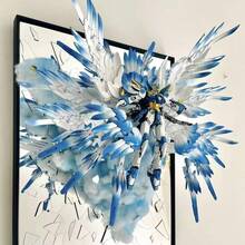 Mechanical Model White Snow Motor Core Ao Eng Splicing Model Diy Best Gift For Boyfriend Diy Building Blocks