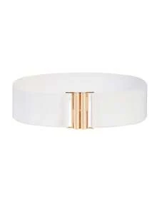 Cuiwrgrs 3pcs/1pc Women's Elastic Waist Belt, Decorative Dress Belt, Stretchy Wide Waist Band, Minimalist & Versatile - 多色款二 - 查看 4