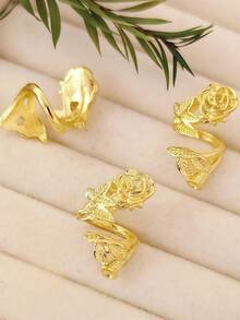 56 hạt phụ kiện đính hạt vòng hoa hồng bằng hợp kim 20mm. Không dễ phai màu, không gây dị ứng, không bị oxy hóa. Thích hợp làm hoa tai, vòng cổ ngọc trai, vòng tay hạt, mũ đội đầu, kẹp tóc. Phụ kiện tự làm. Làm đồ trang sức độc đáo và quyến rũ. Móc chìa khóa, bùa hộ mệnh, đồ trang trí. Vật liệu làm trang sức. Vòng tay, đồ trang trí, đồ thủ công mỹ nghệ và quà tặng hàng ngày. Hạt phụ kiện thủ công. - Hoa hồng/ - Xem 3