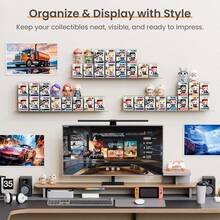 Euuztu 6 Pack Acrylic Shelves Wall Storage, 15 X 4" Floating Bookshelves Kids, Display Shelf Organizer Bathroom, Bedroom, Living Room, Kitchen, Room Decor, - 6 - 查看 5