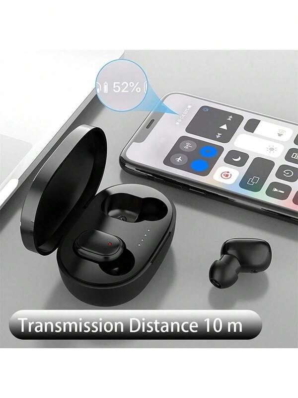 A6S Noise-Proof Wireless Earphone Macaron Headphones 5.2 Wireless Tws Earplugs Sports Mini Earphones Wireless Headset