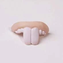 1 قطعة مجموعة أسنان مزيفة مضحكة ب- 8 أنماط، ألعاب مزحة ليوم الأبرياء، إكسسوارات هالوين، هدايا حفلات للأصدقاء، هدية عيد الحب