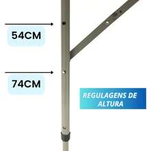 Portable Folding DJ And Camping Table 120cm Dismountable And Foldable - White - View 5