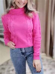 Women Sweaters - 粉色 - 查看 2
