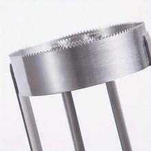 Cuchillo de acero inoxidable para retirar la carne, pelar y quitar el corazón de la piña, rápido y fácil - Plateado - Ver 5