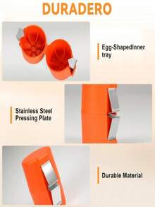 3 件便携式快速剥蛋器 - 厨房和餐厅鸡蛋壳分离器，不锈钢剥蛋器 - 快速分离蛋黄和蛋清，防烫手柄，必备烹饪工具，开蛋壳器，生鸡蛋破碎器，煮鸡蛋剥壳器，鸡蛋块分离器手持工具 - 彩色 - 查看 6