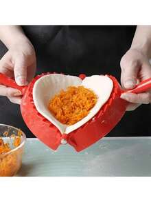 1pc-Multi-Functional Dough Press Machine Mold, Dumpling Press Machine, Handmade Pie Mold, Used For Making Dumplings, Pies And Leeks - Multicolor - View 4