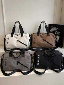 Borsa fitness piccola unisex Sanrio, borsa da viaggio all'aperto, borsa con scomparti asciutto e bagnato con chiusura lampo, borsa a tracolla aderente, borsa per mamme per viaggi di lavoro e shopping, borsa per fitness e accessori scolastici