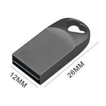 Biyetimi 128 Go Super Mini Clé USB en métal 128 Go Clé USB Haute vitesse Mémoire Stick 64 Go Disque U 2.0 Memoria Usb
