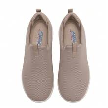 Skechers BOB'S SPORT 女士休闲轻便运动鞋，舒适透气，适合步行、运动、日常穿着和旅行，建议选购比平时小一码的尺码，117572-TPE 步行鞋，徒步鞋 - 灰褐色 - 查看 4